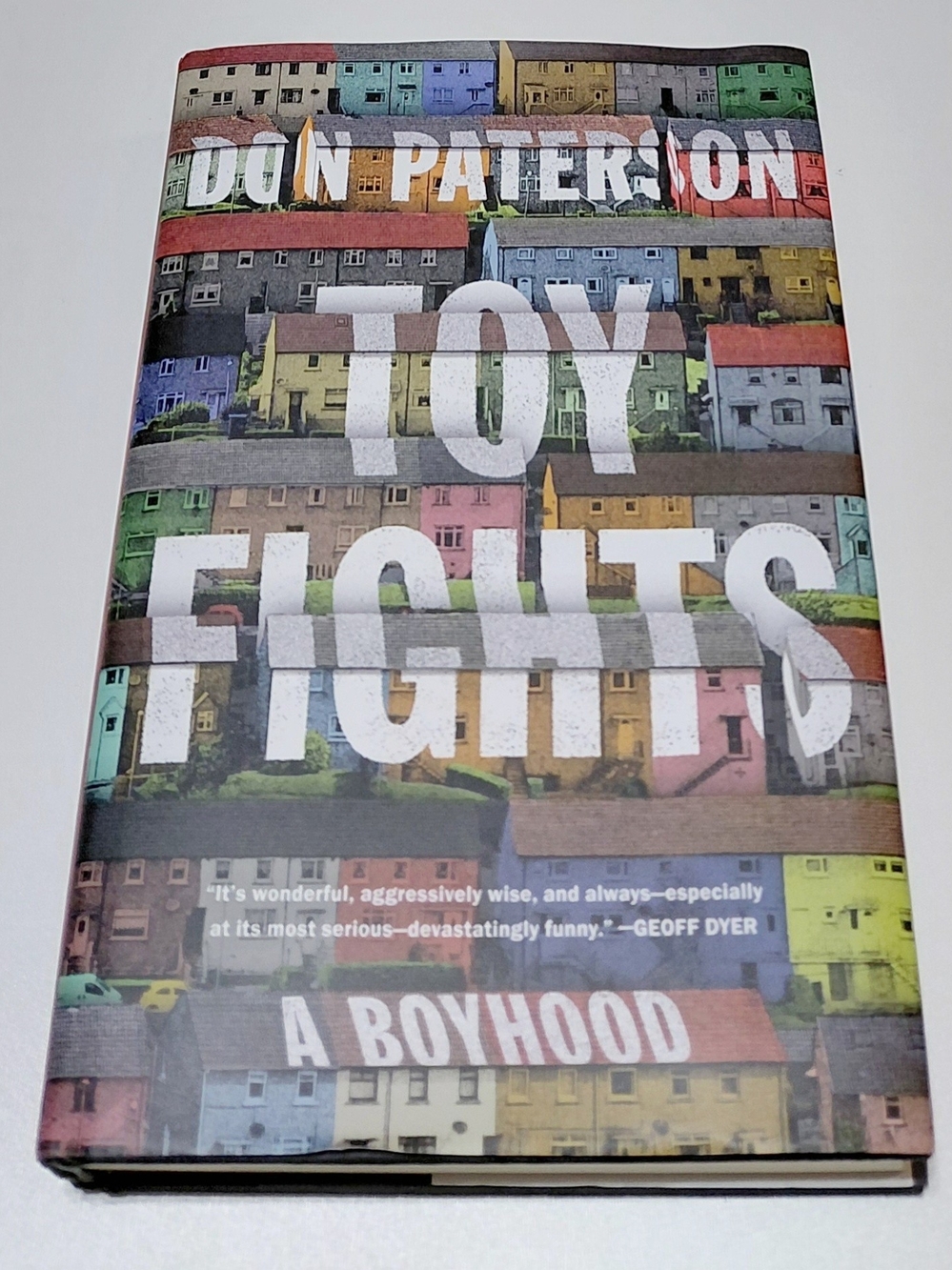 DON PATERSON Toy Fights Hardcover Book